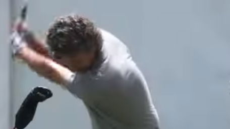Nobody can quite believe that THIS is actually Jesper Parnevik right now!