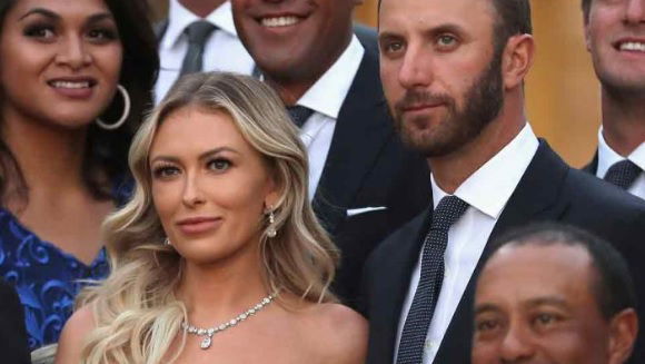 Ryder Cup stars and WAGS dress up for gala dinner; Dustin Johnson back with Paulina Gretzky
