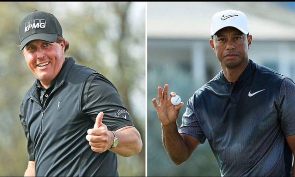 This Mickelson-Woods stat is potentially very freaky this week!