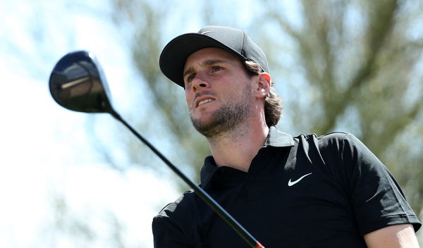 LIV Golf's Thomas Pieters throws Titleist driver into trash can at The Masters!