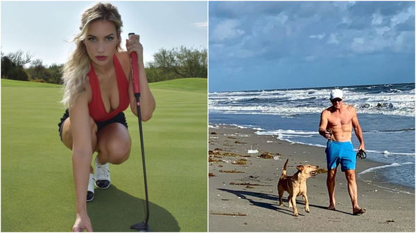 Paige Spiranac calls Greg Norman the "hammerhead shark" after he posts beach pic