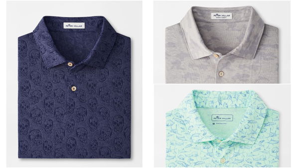 SIX STUNNING Peter Millar golf polos on the market in 2021