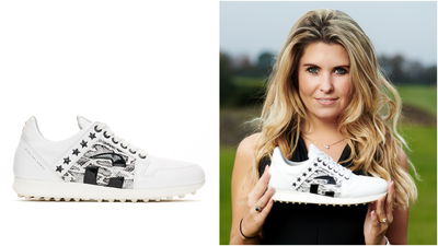 Joost Luiten's partner co-designs SPECIAL EDITION ladies golf shoe