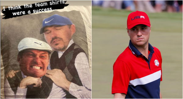 Justin Thomas reveals Bryson DeChambeau/Brooks Koepka t-shirts after Ryder Cup