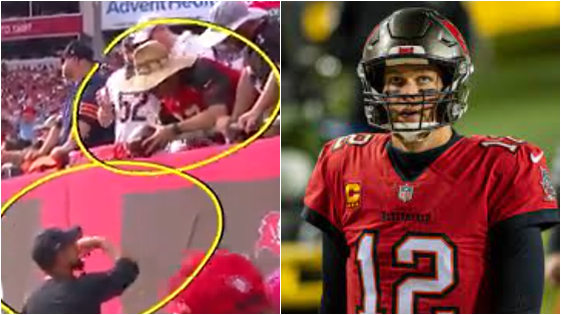 Patriots: Bucs fan reveals what he wants after returning Tom Brady's 600th  TD pass