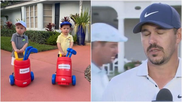 Bryson DeChambeau vs Brooks Koepka: Little kids star in HILARIOUS Halloween post