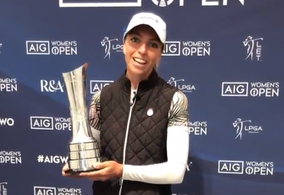 Sophia Popov lands historic victory at AIG Women's British Open