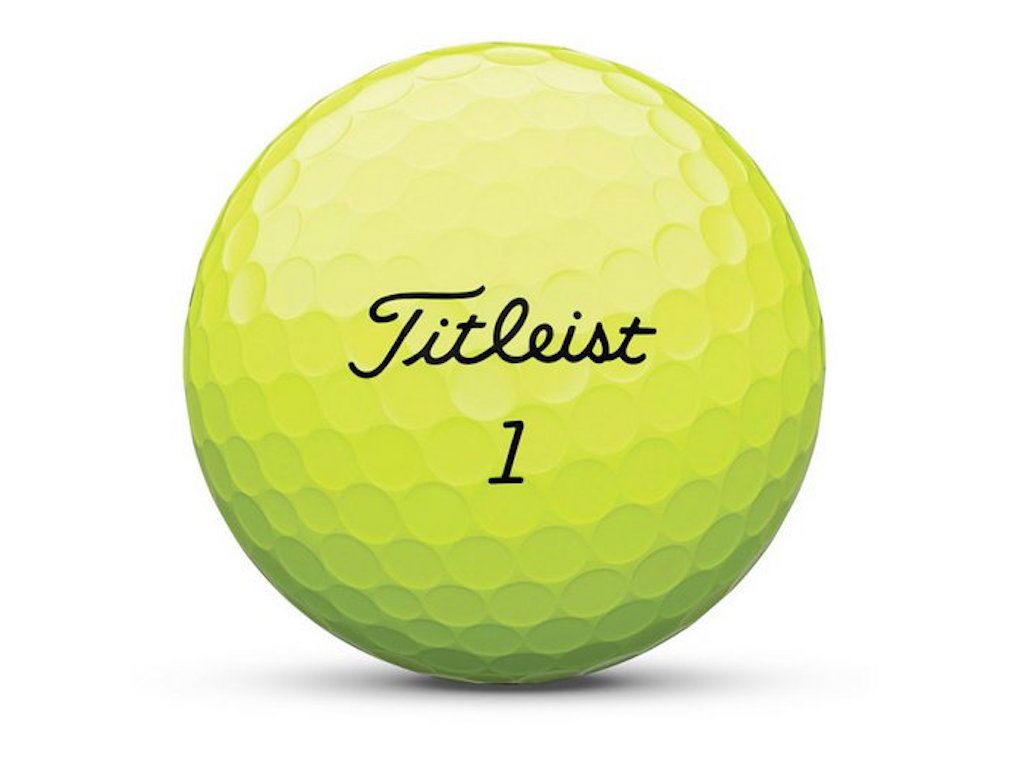 Titleist manager confirms yellow Pro V1 and Pro V1x balls for 2019