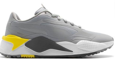 PUMA RS-G GREY-YELLOW GOLF SHOE