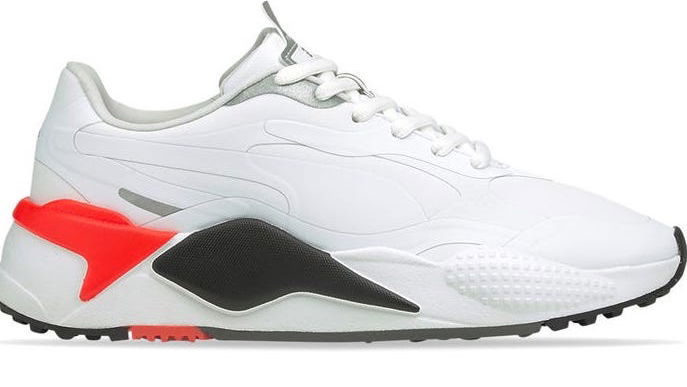 PUMA RS-G WHITE-RED BLAST GOLF SHOE