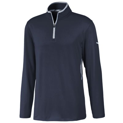 PUMA GOLF ROTATION ZIP NECK SWEATER