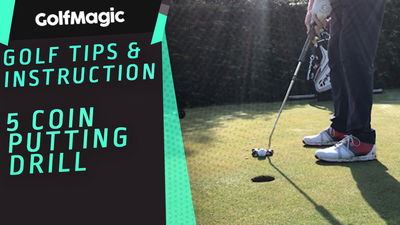 WATCH: Golf's classic FIVE COIN Putting Drill 