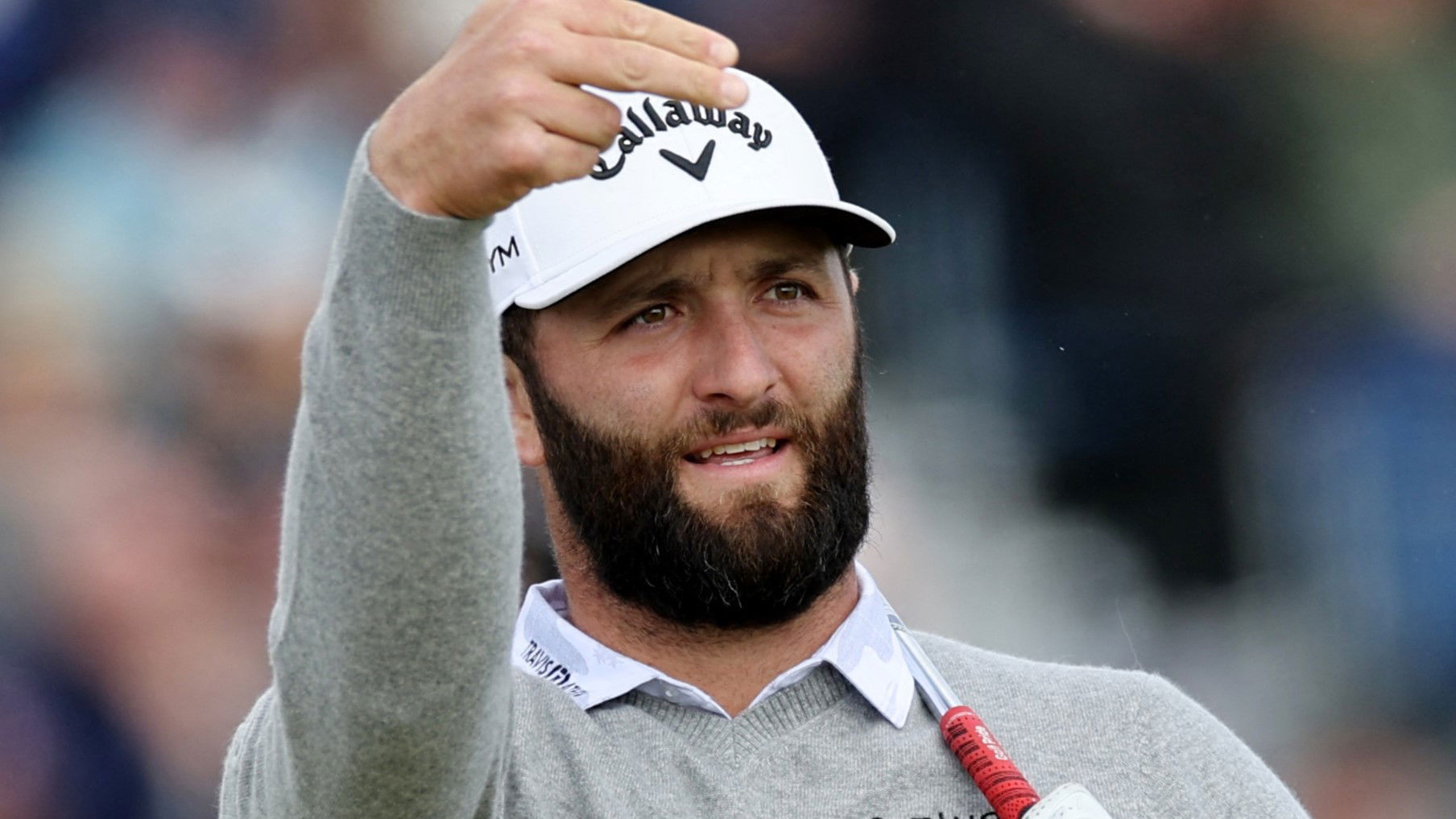 Jon Rahm FUMING with camera crew in his group with Rory McIlroy at The Open