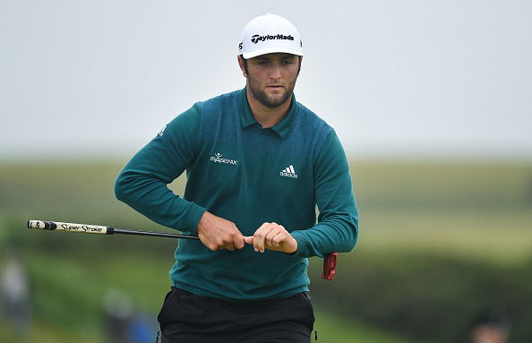 jon rahm slams putter on green at irish open