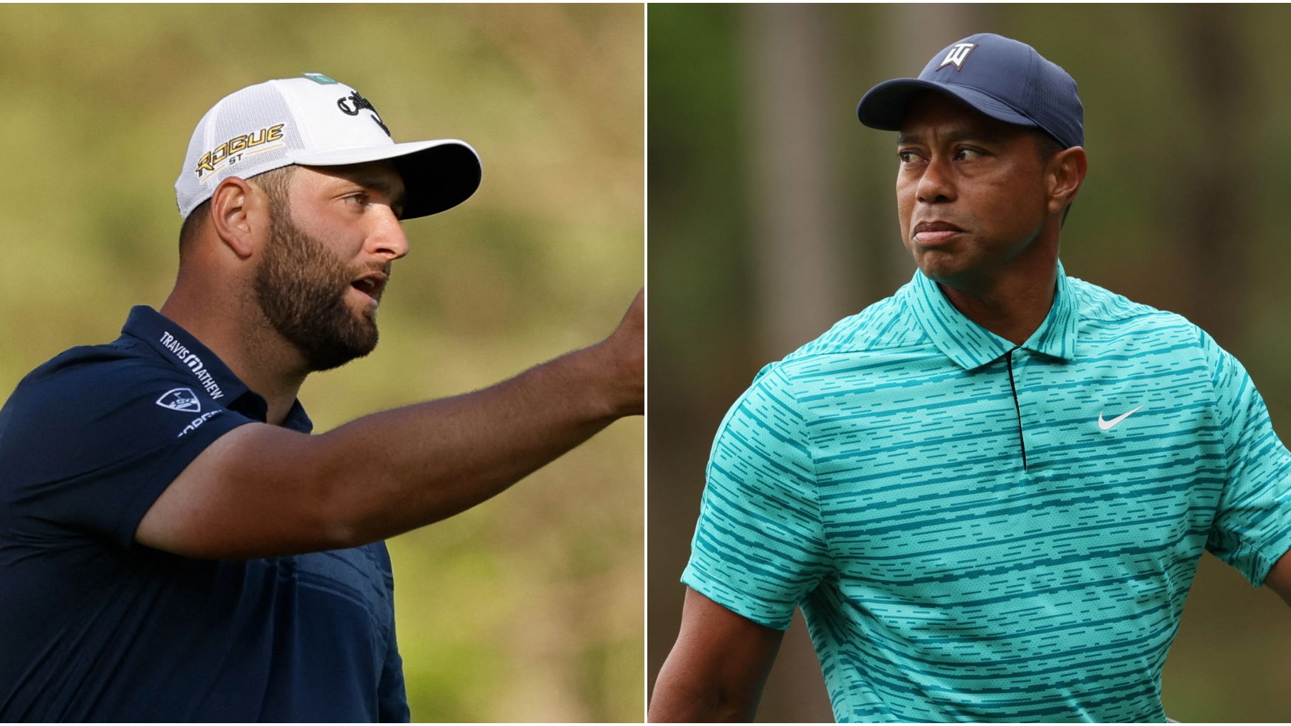 Rahm on playing with Tiger Woods: "It was great, nobody cared about me!"