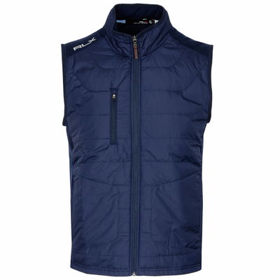 RALPH LAUREN RLX FULL ZIP HYBRID VEST