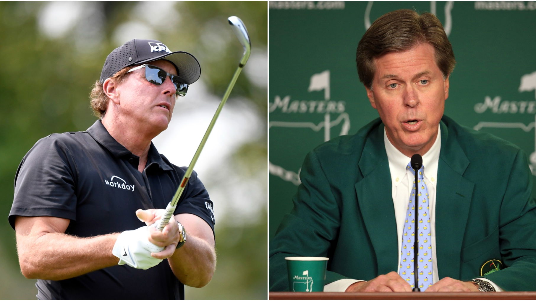 "We did not disinvite him" Phil Mickelson chose to skip The Masters