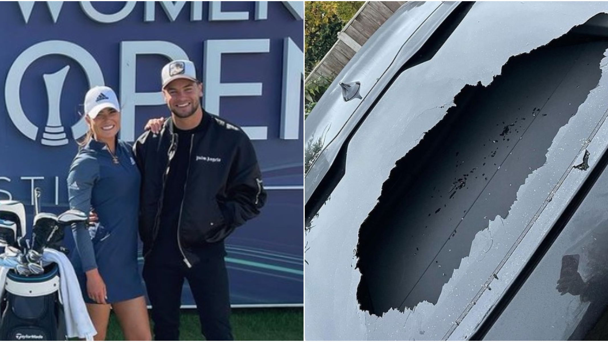 Love Island star Chris Hughes left DEVASTATED after thieves steal his golf clubs