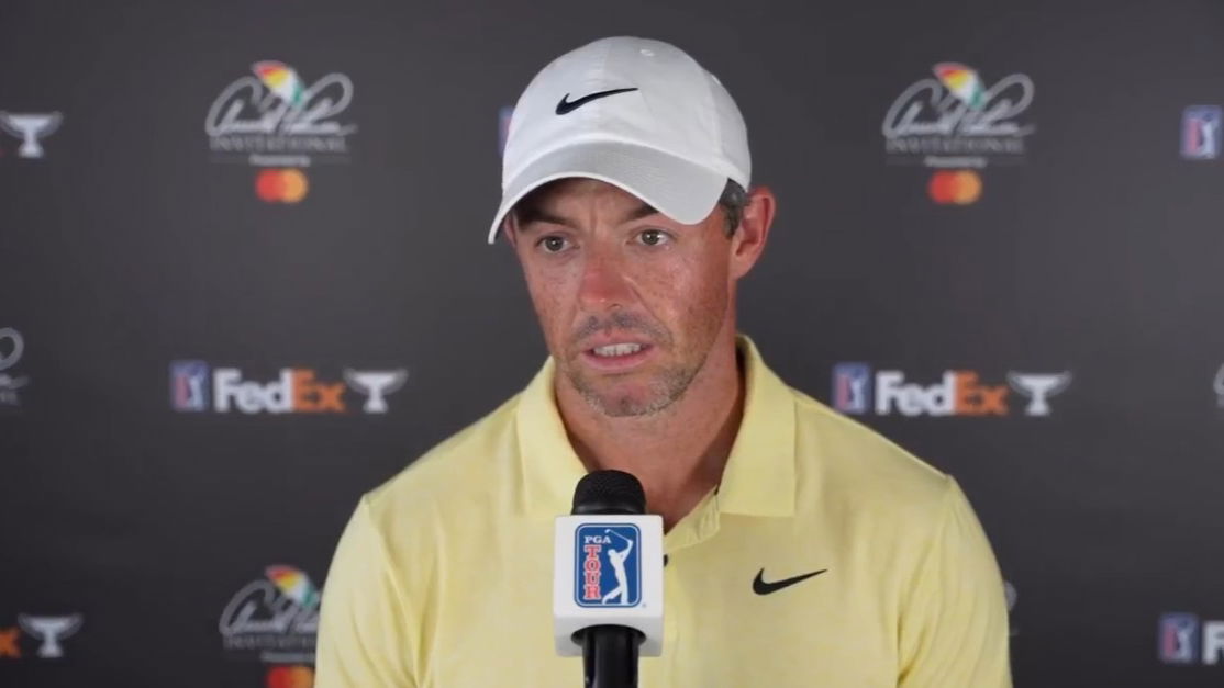 Rory McIlroy stares down reporter: "Why wouldn't I speak my mind?"