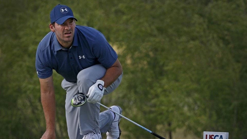PGA Tour rookie accused of SPITTING on Tony Romo's golf ball