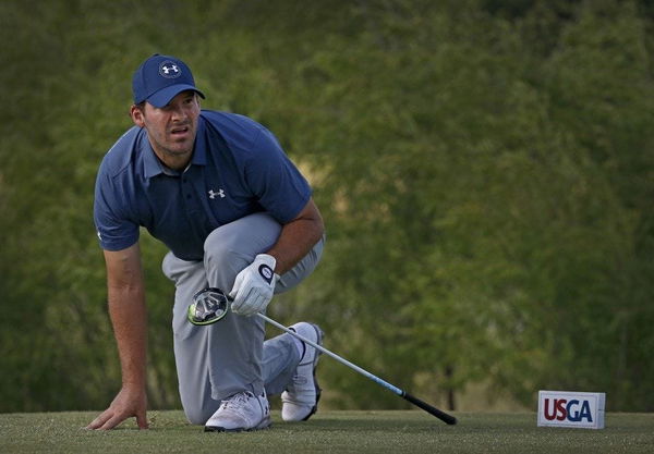 PGA Tour rookie accused of SPITTING on Tony Romo's golf ball