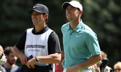 Rory McIlroy and Harry Diamond