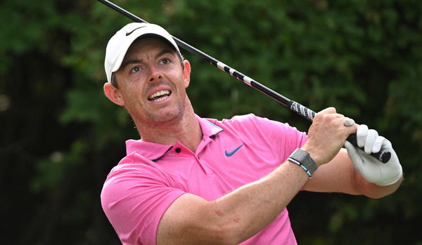 Rory McIlroy hits drive 108 YARDS en route to yet another double at Travelers