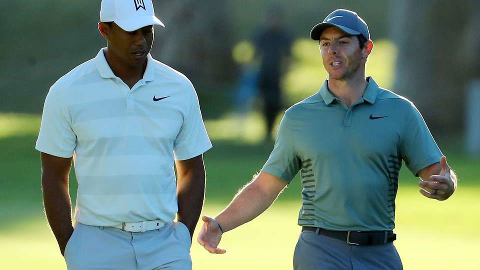 Rory McIlroy reveals his lunch chat during Tiger Woods' low point...