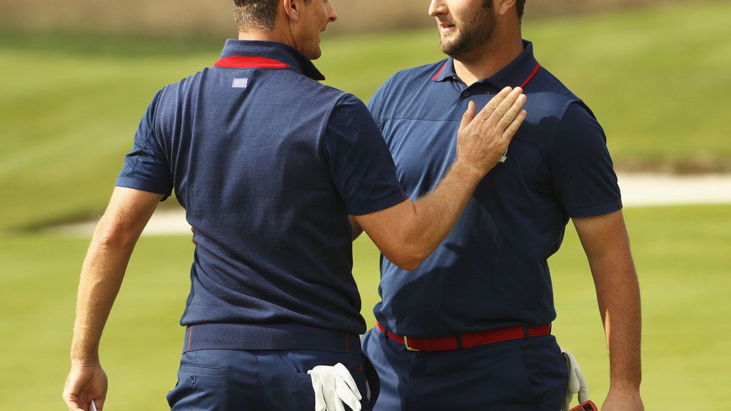 WATCH: Justin Rose BURNS Jon Rahm during BMW PGA Championship