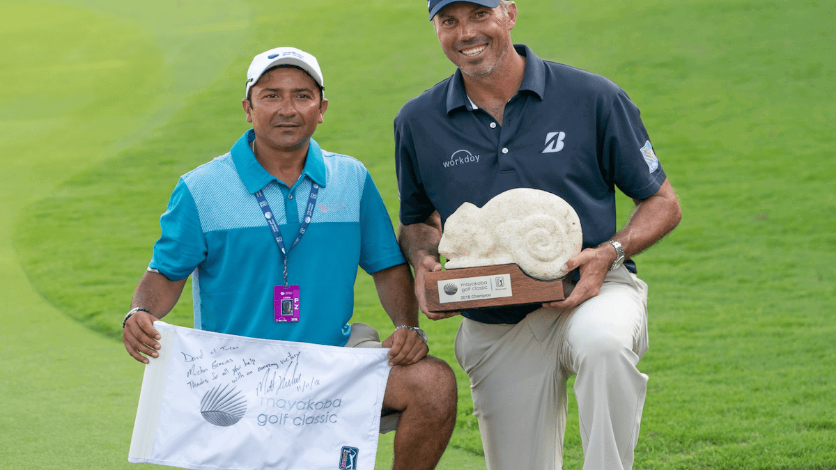 Mayakoba 'El Tucan' caddie is back, but not alongside Matt Kuchar...