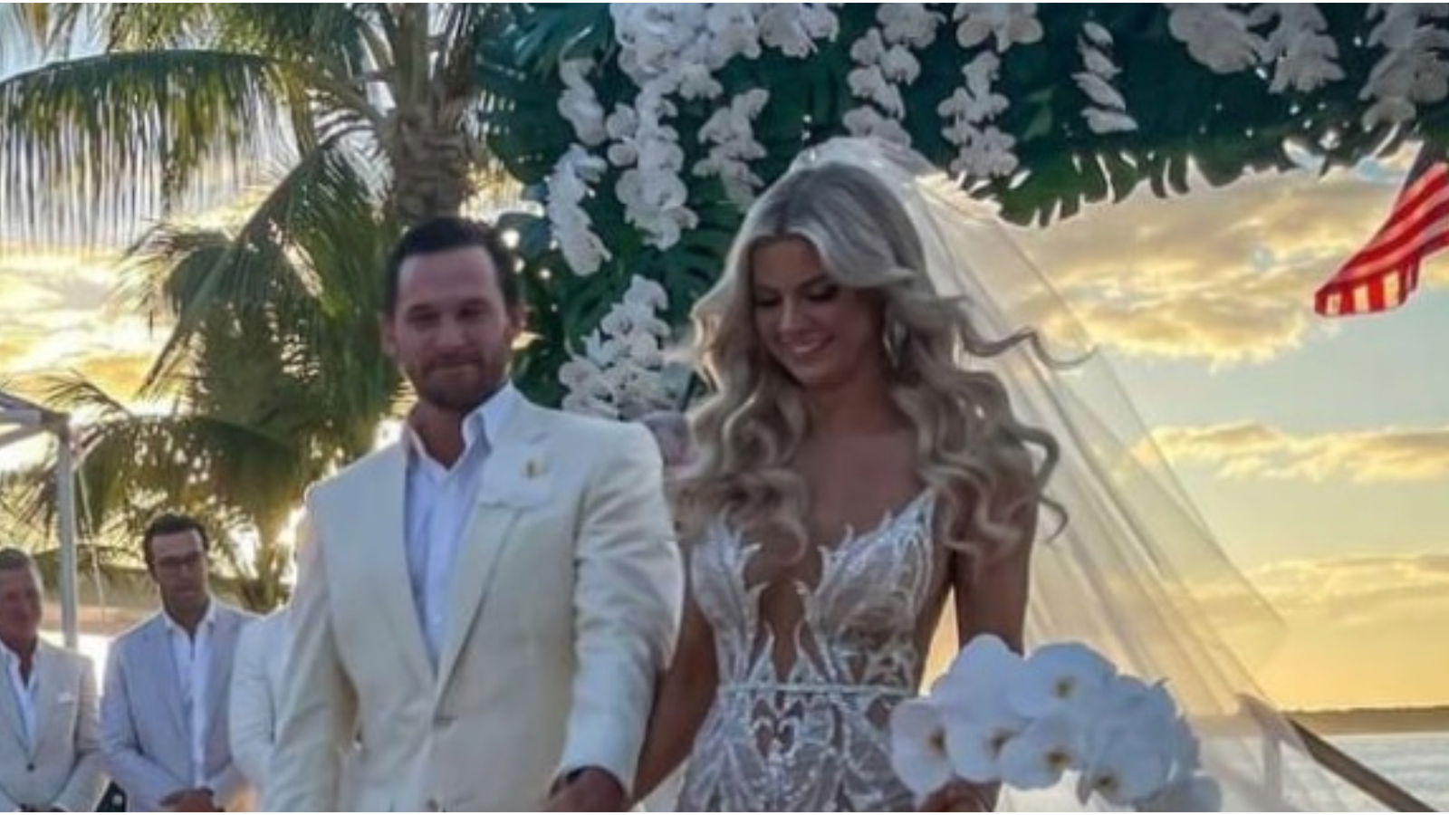Greg Norman's son marries his partner in lavish beach ceremony at Florida Keys 