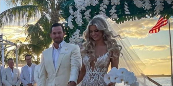 Greg Norman's son marries his partner in lavish beach ceremony at Florida Keys 