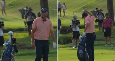 WATCH: Scottie Scheffler has temper tantrum at PGA Championship