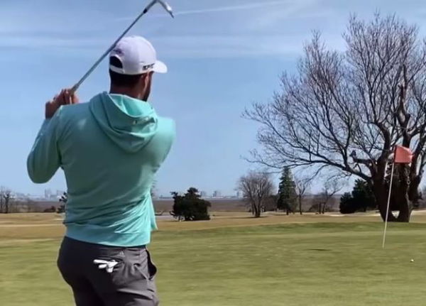 Golfer uses wedge to SCOOP the ball towards the hole, but what's the ruling?