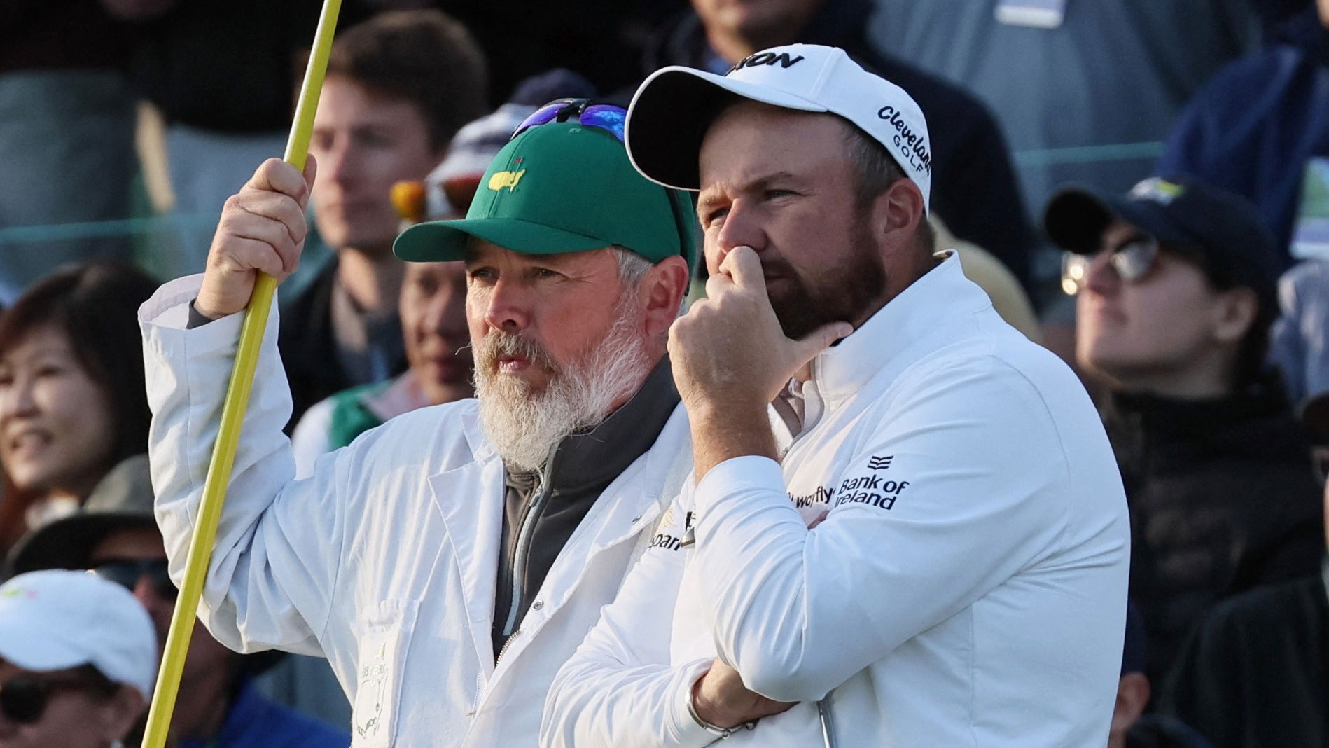 Shane Lowry SWEARS at his caddie during third round of The Masters