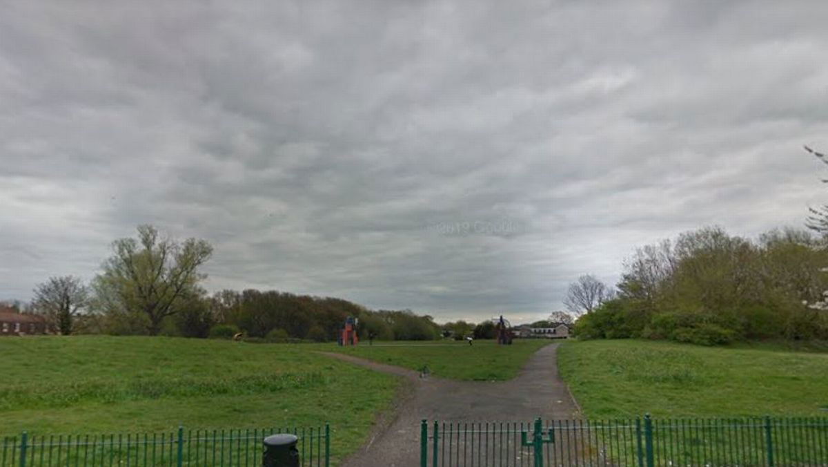 Baby hospitalised after being struck in eye by golf ball