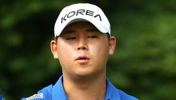 Si Woo Kim makes a THIRTEEN on a par-3 at WGC-FedEx St Jude Invitational