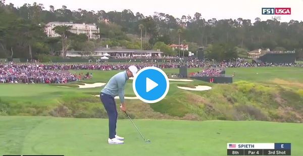 Jordan Spieth calls out his caddie after nightmare 8th at Pebble Beach