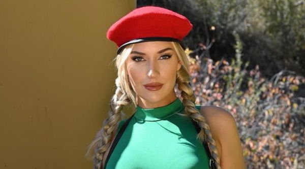 "It's ok to wear on the golf course, right?" Paige Spiranac poses a question!