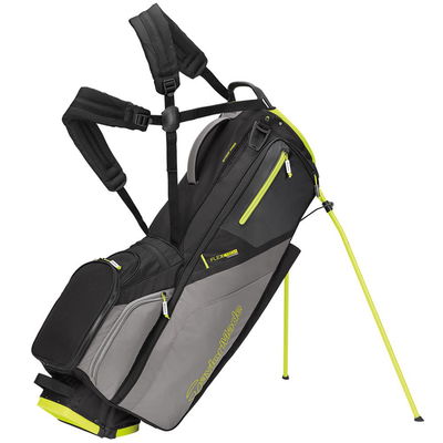 TAYLORMADE 2021 FLEXTECH GOLF STAND BAG - BLACK/LIME/NEON