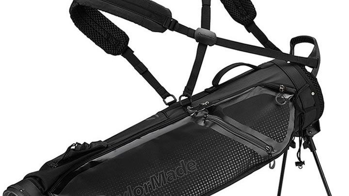 TAYLORMADE 2020 QUIVER GOLF PENCIL STAND BAG - BLACK