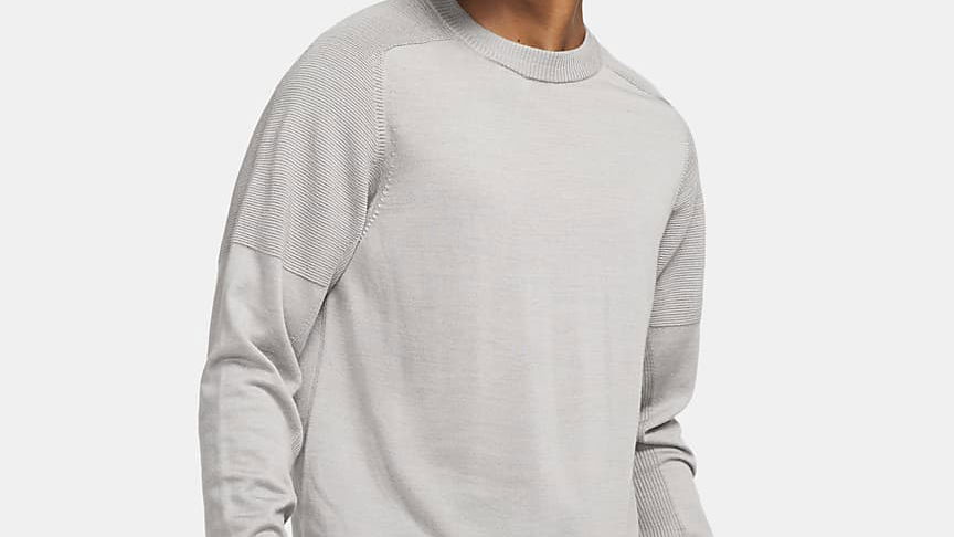 TIGER WOODS MEN'S KNIT GOLF JUMPER