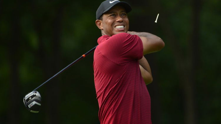 WATCH: Phone goes off before Tiger Woods' swing at PGA, upsets gallery