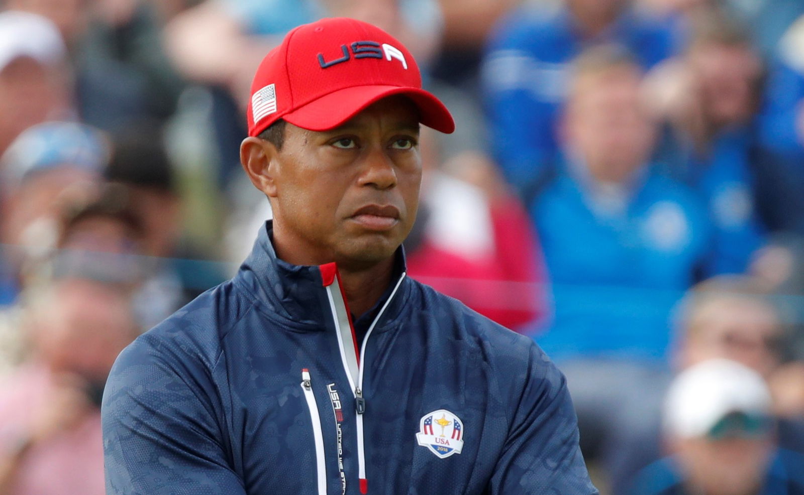 Tiger Woods shows TaylorMade the NINE WINDOW iron practice drill