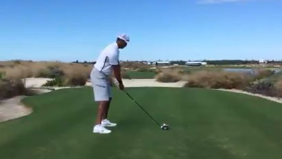 tiger woods swing revealed at hero world challenge