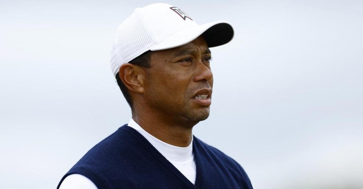 Report: Tiger Woods stays behind after meeting to play golf with LIV chairman