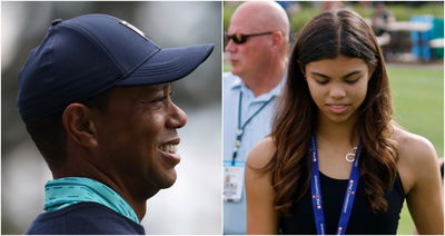 What Tiger Woods' daughter Sam said during his Sunday Masters round