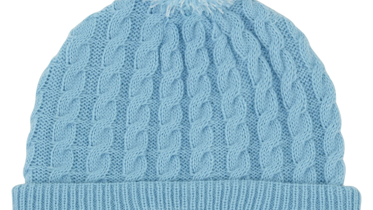TITLEIST CABLE KNIT POM POM BEANIE HAT