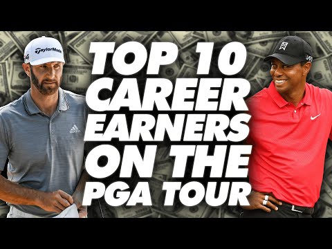 Who are the TOP 10 PGA Tour career earners of all time?