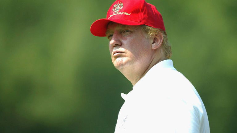 Donald Trump crashes wedding and kisses bride